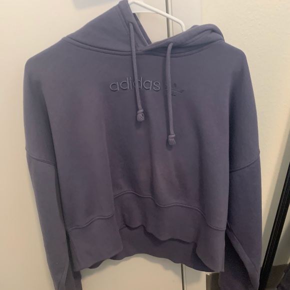 Purple ADIDAS coeezee Hoodie sweatshirt - Picture 3 of 6